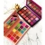 Print your own logo make up Multi colors palette eyeshadow cosmetic with matte and glitter