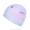 Printed Swimming Hats Lycra Solid Color Swim Cap for Adult