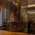 Import privacy panel room divider decorative partition gold metal screen from China
