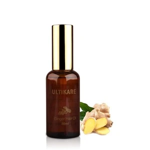 Private label hair moisturizing oil oem herbal ginger oil for damaged hair