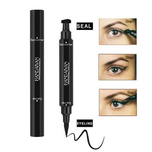 Professional liquid waterproof eyeliner adhesive long lasting self-adhesive black eyelash eyeliner