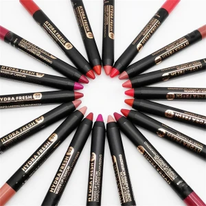 Professional Makeup Fashion 9colors Velvet Matte Lipstick Pen Lip stick Moisturizing Smooth Long Lasting Waterproof