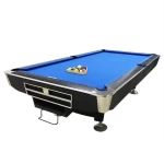 Professional Tournament 9ft 8ft Stone Billiard Slate 9 Ball Pool Table for sale