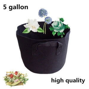 Promotion cheap plant bag, garden bag non woven felt grow pot