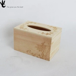 Promotion Customer design wooden mother of pearl tissue box , wooden tissue box cover