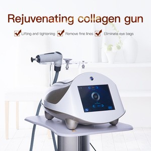 Promotional new trending collagen gun rf rejuvenate machine remove wrinkles facial skin care equipment