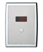 Push button flush valve automatic infrared sensor operated toilet flusher