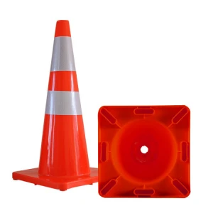 Pvc Material Molding Orange Road Traffic Safety Cones