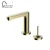 Import PVD Gold Single Handle 2 Hole Brass Basin Tap Faucet Torneiras De Banheiro from China