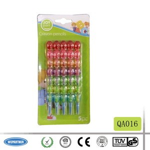 QA016 Plastic Bullets Push Pencil