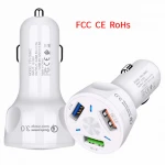 QC3.0 3USB Port 3.1A Quick Charge new Transmission Products Mobile Phone Car Fast Charger Interface Power Adapter Universal