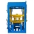 Import QT3-20 semi auto paver block machine price in india brick making machine from China