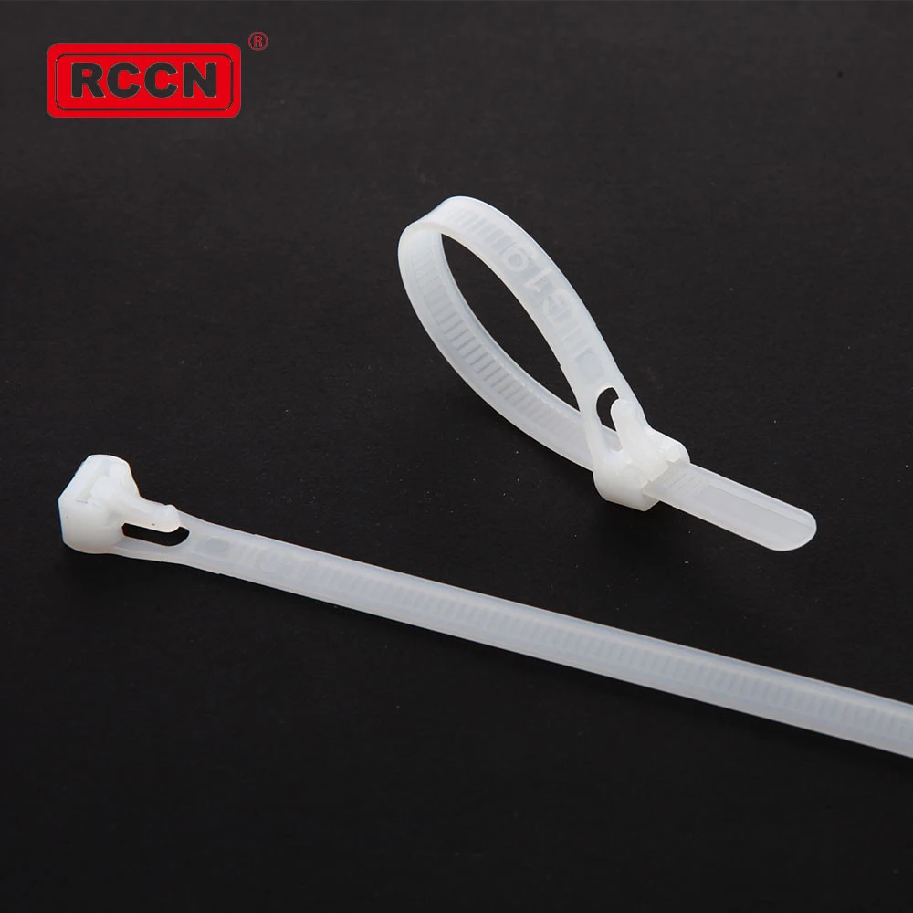 Quality CE RoHS REACH Eco-friendly Security Nylon 66 Reusable Plastic Cable Tie
