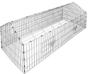 Rabbit Enclosure Small Animal Run Hutch Protective Net Pet Cage  Enclosure Playpen Hutch With Cover