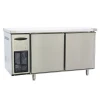 Rainbow air cooling SS two door 1500mm restaurant counter commerical refrigerator