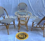 Rattan bistro chair france restaurant