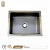 Import Rectangle Hand Make Brass Black Double Bowl Kitchen Sink from China