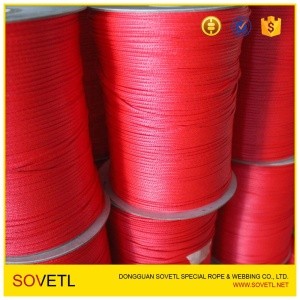 Red UHMWPE Spectra rope