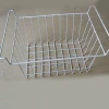 Refrigerator Spare Parts White Wire Mesh Freezer Basket