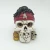 Import Resin crafts supplier pirate skull head statue from China