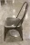 Import restaurant cafeteria iron metal chair from China