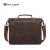 Import Retro classic design vintage brand style waxed canvas water-resistant men&#39;s satchel book messenger bag for men from China