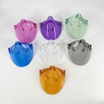 Reusable Face Shield Visor Sunglasses Men Women Oversized Face Cover Shields Sunglasses