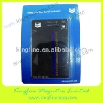 Reusable magnetic gas level indicators