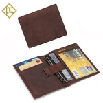 RFID blocking pull tab wallet mini business credit card holder wallet for men