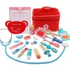 role play hospital medical pretend play toy cheap plastic doctor toy play set medical kids