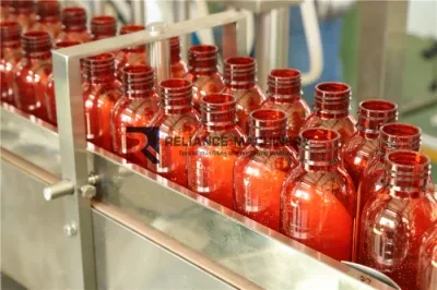 Rotary Type High Speed Bottle Oral Solution Liquid Filling Capping Machine