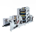 RY-850 auto loading system paper bag thermal fax office paper roll to roll flexo printer manufacture sale