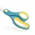 Safely Stainless Steel Student Children DIY Office Paper-Cut Scissor With Soft Grip Handle
