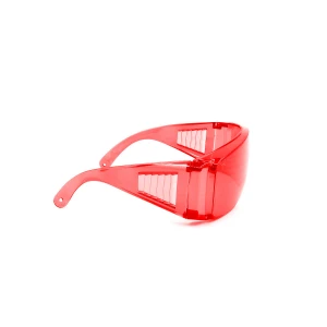 Safety Goggles Chemical Splash Protective Eyewear spectacle for Eye Protection Red