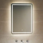 Salon bathroom home makeup 110V/220V defogger led bath mirror