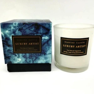 Scented Jar Candle Cheap Gift Set Box Luxury Home Decoration White Candle Soy Candle