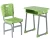 Import School used single study desk and chair study table school furniture from China