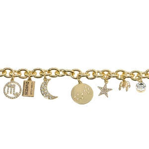 Scorpio&#39; zodiac charm bracelet