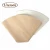 Import Sector shape 102# 104# White color cafe filter paper for clever coffee cup from China