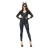 Import Sexy Black PVC Leather Jumpsuit Catwoman cosplay Costume For Women from China