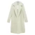 Import Shawl Collar Casual Solid Long Sleeve Faux Fur Parka Coat from China
