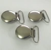 Silver Top Round shaped suspender clips wholesale suspender clips pacifier clips