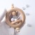 Import Silver Wooden Crown Shape Beads  BPA Free For Baby DIY Teething Product from China