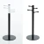 Import Simple Coat Rack PP hanger with metal base Modern Household Cloth Rack Hangers from China