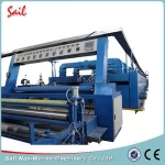 Simple structure PU/PVC artificial leather production machine