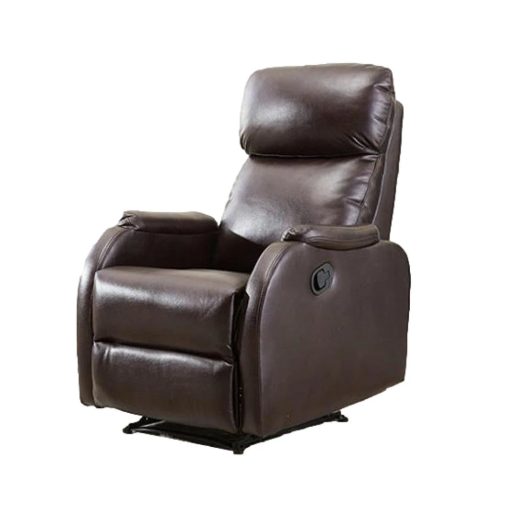 Single Orange Air Leather Recliner Sofa China Factory Direct Price Reclining Massage Chairs 8161