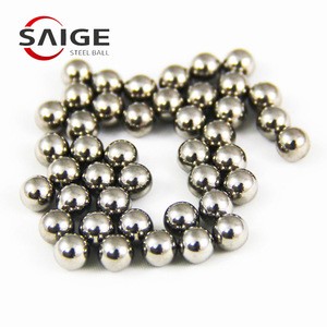 Size customized drilled hole solid stainless steel ball