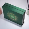 Skin care products gift box printing cosmetics set box high-end heaven and earth cover gift box