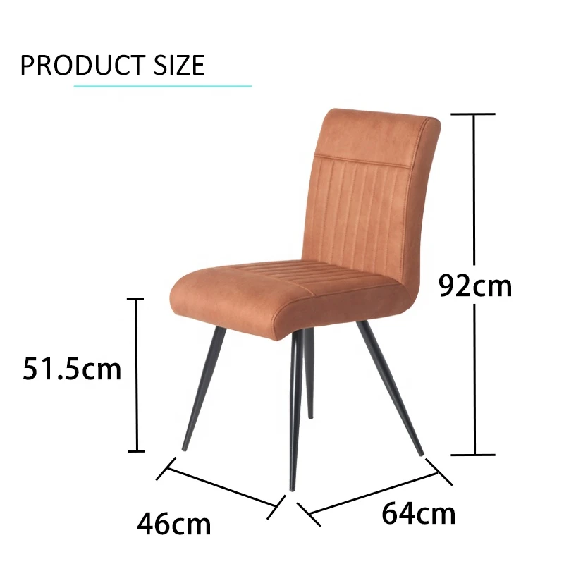 SKY New Design Soft PU Furniture leather chair dining  modern