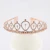 Import Small Pagant Birthday Jewelry Crown Wedding Headpiece Beauty Pink Rhinestone Bride Tiaras for Women Party Accessories from China